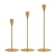 thumbnail image 3 of Candelabros para velas cónicas Candelabros decorativos Se adapta a 3/4 de pulgada Latón, 3 of 9
