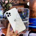 thumbnail image 2 of ORUYROP Compatible with iPhone 11 Pro Max Case, Clear Laser Glitter Bling Heart Soft & Flexible TPU and Hard PC Shockproof Cover Women Girls Heart Pattern Phone Case (Rainbow Heart/Clear), 2 of 7