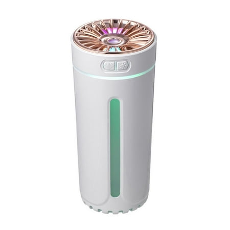 

Portable Mini Humidifier 10 Oz Small Cool Mist Humidifier with Color LED Night Light USB Personal Desk Humidifier for Bedroom Whisper Quiet Air Humidifier for Car Babies Room Office Travel