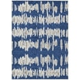 thumbnail image 2 of Addison Rugs Chantille Indoor/Outdoor Transitional Stripes Navy Washable Rectangle Rug, 8' x 10', 2 of 6