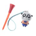 thumbnail image 4 of 5Pcs Golf Rubber Tee With PVC Cartoon Pattern Golf Ball Holder With Handmade Rope Prevent Loss Golf Accessories Golf Gift 5Pcs Random Patterns, 4 of 5