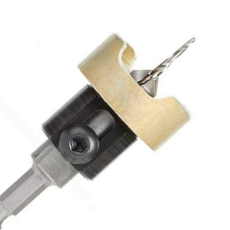 Woodworking Countersink Drill Carbide Tipped Adjustable Depth No