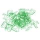 thumbnail image 4 of Clips de papel Jadeshay 100 unidades verdes con forma de ballena, 4 of 14