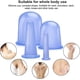 thumbnail image 4 of Set de ventosas de silicona para terapia, masajeador para eliminar celulitis con rodillo de masaje y 4 ventosas de silicona, ventosas antienvejecimiento para rostro y cuerpo entero., 4 of 5