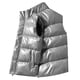 thumbnail image 2 of Chaqueta impermeable sin mangas para hombre Sliktaa, chaleco acolchado brillante, 2 of 4