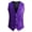 Purple, variant on Mens Vest, Awwp Sequined Formal Suit Vest Fit for Business Or Casual Dress Vests for Men Yellow XL