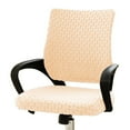 thumbnail image 2 of ZenCart Computer Chair Cover Split Stretchy Office Chair Cover Universal Desk Task Chair Cover Fitted Slipcover for Home Office Rotating Chair, 2 of 8