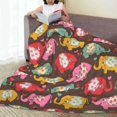 thumbnail image 6 of Fuzoiu Cute Elephants Print Ultra-Soft Micro Fleece Blanket,All Seasons Flannel Throw, Lightweight Blanket for Bed, Sofa, Couch, Movie Night, Camping, and Travel-80"x60", 6 of 7