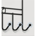 thumbnail image 2 of Over The Door Hooks, Over The Door Towel Rack Coat Rack Hanger with 7 Hooks, Metal Hanging Organizer, Over The Door Hooks Holder for Clothes Coat Hat Towel Key Ued for Home Office Kitchen, 2 of 7