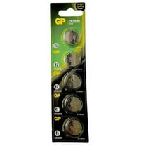 GP CR2025 Lithium Coin Batteries, 3V, 5 Pack