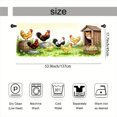 thumbnail image 3 of Rdsfhsp Farm Animal Window Valance Curtain, Chicken and Rooster Pattern Decorative Rod Pocket Short Curtain for Kitchen Farmhouse Decor, 3 of 5