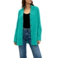 thumbnail image 5 of Women's Solid Color Long Sleeve Button Down Shirt with Collar and Pocket, 5 of 6