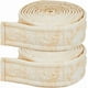 thumbnail image 1 of Moldura autoadhesiva 3D de espuma flexible, 180" x 2", color beige, para zócalo de pared., 1 of 9