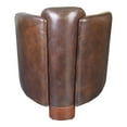 thumbnail image 3 of Moe's Home Collection Salzburg Club Chair Dark Brown Leather, 3 of 4
