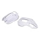 thumbnail image 2 of Extensiones de guardamanos Protectores de manos compatibles con CRF1100L, agregue protección a los guardamanos de su motocicleta con Gris Transparente Macarena Extensiones de guardamanos, 2 of 7