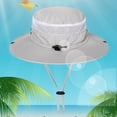 thumbnail image 5 of Bobasndm Sun Hat for Men/Women, Waterproof Wide Brim Bucket Hat with UV Protection,Hat for Fishing, Hiking, Garden, Beach, 5 of 7