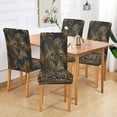thumbnail image 6 of Chair Protector Cover Dining Chair Slipcovers Pack of 2, Removable Washable Seat Cover for Dining Room Wedding Zebra Print, 6 of 7