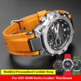 thumbnail image 2 of Nueva correa de cuero genuino para reloj Casio Steel Heart Watch GST-B400 GST-B400BD Series Correa modificada Pulsera deportiva de nailon para hombre, 2 of 5
