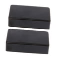 thumbnail image 3 of 2x cubiertas para pastilla Humbucker, pieza de guitarra eléctrica, reemplaza la cubierta para pastilla de guitarra acústica, pieza de accesorios de Negro, 3 of 8