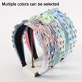 thumbnail image 4 of Cómodas diademas con nudo superior para mujeres, lindas diademas, accesorios para la cabeza para mujeres y niñas, 4 of 5