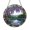 Acrylic 3.5 Inch, variant on Cascading Purple Blossom Tree and Fish Pond Stained Glass Suncatcher – Window Decor