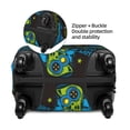 thumbnail image 4 of Disketp Play Game Elastic Travel Luggage Cover Travel Suitcase Protective Cover For Trunk Case Apply To 18''-32'' Suitcase Cover (Luggage not included)-Small, 4 of 9