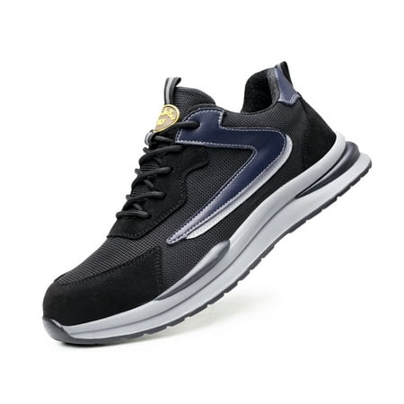 

Steel Toe Work Shoes for Men Women Lightweight Safety Boots Anti-Pierce Industrial Work Sneakers for Construction Hiking
