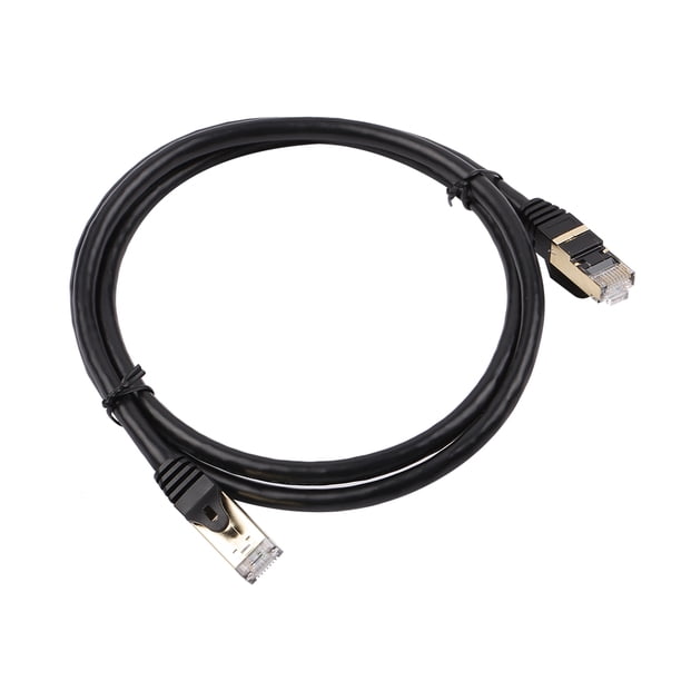 Cable de red CAT8 Cable Ethernet de 40 Gbps y 2000 MHz con blindaje multicapa