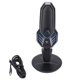 thumbnail image 1 of Micrófono USB giratorio, 9 modos, condensador de luz RGB, micrófono para juegos de ordenador con Cable USB Base para cantar Podcast, 1 of 8