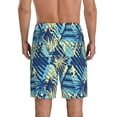 thumbnail image 2 of Yiaed Hawaiian Style for Men's Soft Sleep Pajama Short Lounging Pajama Shorts-Large, 2 of 8