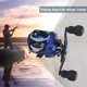 thumbnail image 1 of Carrete de baitcasting de mano derecha 17 + 1 Relación de engranaje de alta velocidad 7.2: 1 Carrete de pesca Tmvgtek Para estrenar, 1 of 8
