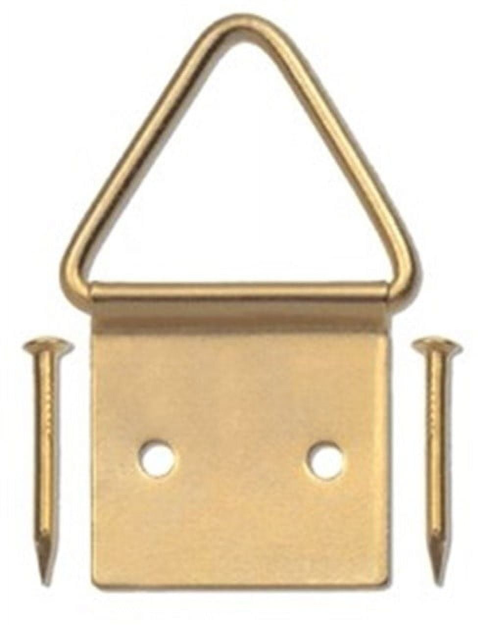 Ook 50452 20 lb Capacity Brass Picture Hanger