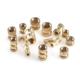 thumbnail image 5 of CIYISON Female Thread Knurled Threaded Embedment Hot Melt Insert Brass Assortment for 3D Printing Molding, 5 of 8