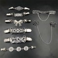 thumbnail image 4 of Shawl Chain Clips 8 Styles Blouse Collar Vintage Shawl Elegant Retro Alloy Shirts Fashion Sweater Clips Duck Clip Clasps for Gift Women Girls, 4 of 7