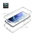 thumbnail image 5 of Dteck Case For Samsung Galaxy S22,Shocklproof Rubber Hybrid PC Back Lightweight Back Case Cover for Galaxy S22 5G,Clear, 5 of 8