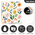 thumbnail image 5 of Yayeee Magnetic Dishwasher Cover for The Front Decoration Home Kitchen Machine Sticker Protector, Retro Yellow Floral, 5 of 6