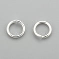 thumbnail image 2 of 200pcs 304 Stainless Steel Jump Rings Open Jump Rings Silver 21 Gauge 4.5x0.7mm Inner Diameter: 3mm, 2 of 2