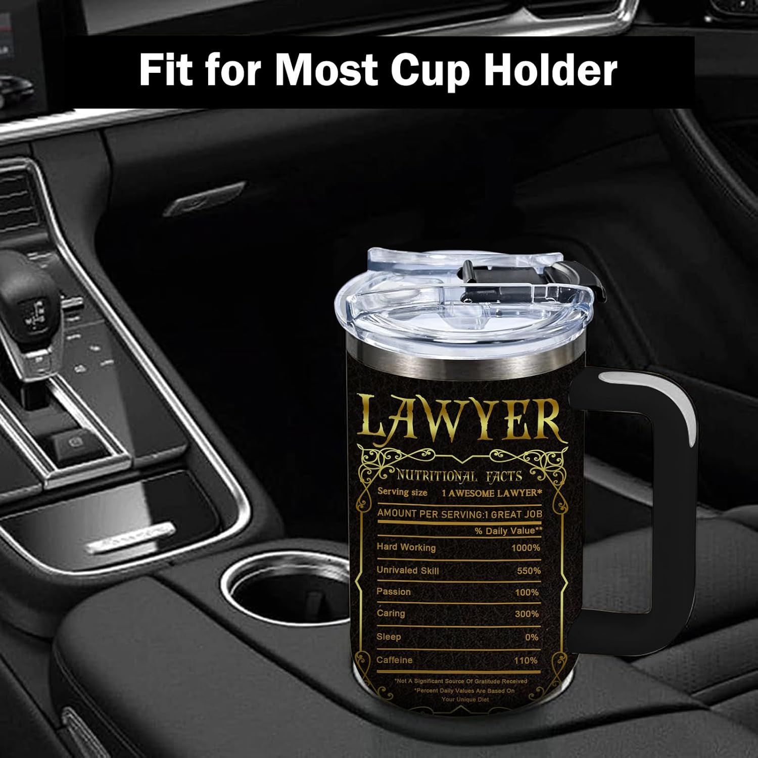 Lawyer Gifts for Men Women Insulated Stainless Steel 30oz Attorney Cup Tumbler with Lids and Straws Lawyers Student Coffee Mugs Gifts for Attorney Graduation Retirement Birthday Present