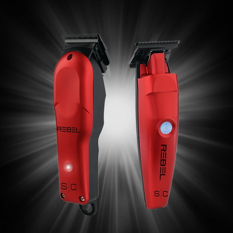 StyleCraft Rebel Pro Hair Cutting Kit: Cordless Clipper & Trimmer