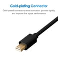 thumbnail image 2 of Mini DP to HDMI, Rankie Gold Plated Mini DisplayPort (ThunderboltTM Port Compatible) to HDMI HDTV Male to Female Converter Adapter, 2 of 7