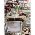thumbnail image 5 of Outdoor Tablecloth with Umbrella Hole for Patio/Picnic/Party/Camping, Western Star Brown Waterproof Table Cloth Round Cover Washable, Farmhouse Vintage Berry Botanical (Dia 60"), 5 of 9