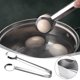 thumbnail image 2 of Pinzas para servir huevos en color plateado. Pinzas multifuncionales para alimentos, para pan y alimentos a la parrilla. Uso en hoteles y en el hogar, 2 of 8
