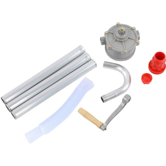 Fuel Oil Pump Aluminum Alloy Rotary Crank Drum Pump For Oil Drum Pumping Diesel Fuel Fuel Oil Pump