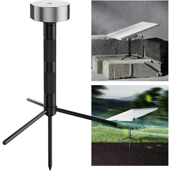 Bamboohart Starlink Mini Tripod Mount Lightweight with Starlink Tripod Stand Adapter Easy Carrying Ground Mount Kit