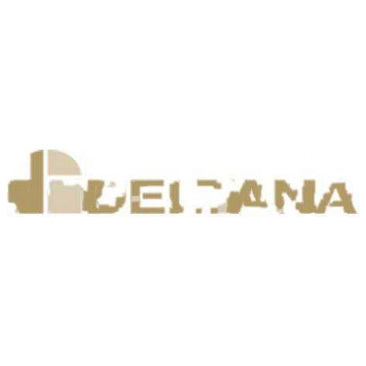 Deltana RL4D-10B 4" Residential Letter D; Oil Rubbed Bronze Finish