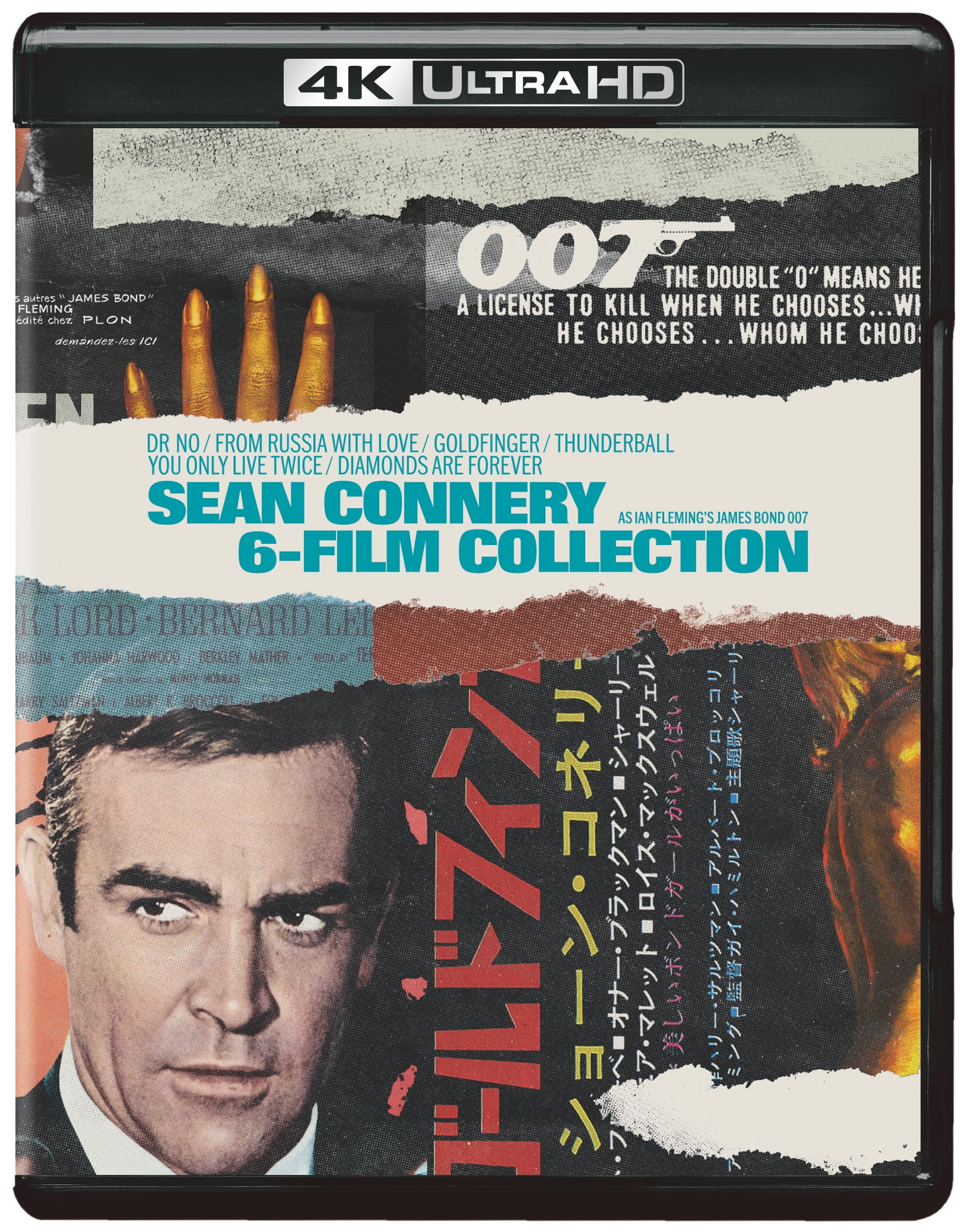 James Bond Sean Connery 6-Film Collection (4K Ultra HD) [UHD