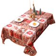 thumbnail image 1 of Nappe Anti-Décoloration Durable Réutilisable pour Salle à Manger de Noël, Couverture de Table pour Cadeaux, 1 of 8