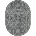 thumbnail image 4 of Dynamic Rugs ANOV69571623696 Ancient Garden Oval Rugs, Steel Blue - 5.3 x 7.7 in., 4 of 7