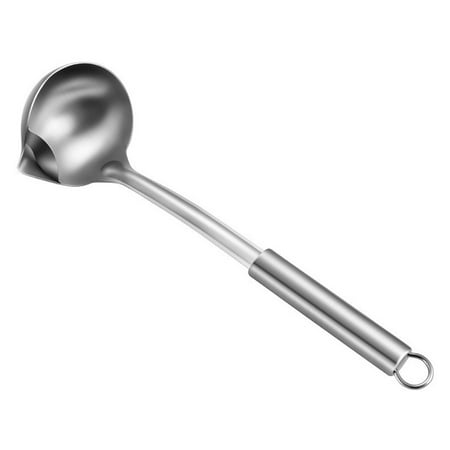 

Oil Soup Separating Spoon Stainless Steel Filter Grease Spoon Soup Oil Separator