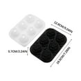 thumbnail image 3 of Reusable Rose-Shaped Ice Tray with Lid, Silicone 6-Cavity Ice Mold for Cocktails, Whiskey, and Coffee, Leak-Proof, Easy to Use and Clean, 3 of 3